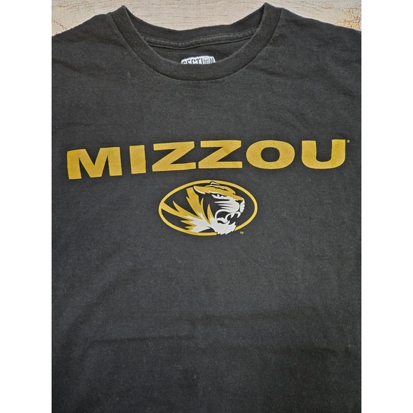 Mizzou Tigers University Of Missouri Section 101 T-shirt Size 2XL Black SEC - Picture 2 of 7